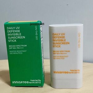 innisfree Daily UV Invisible Korean Sunscreen Stick SPF 50+ PA++++ Exp 10/2/27